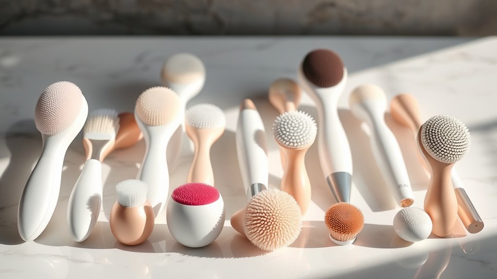 luxury facial cleansing tools