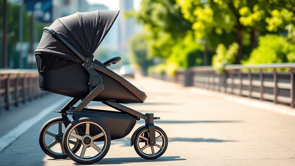 luxury high performance jogging strollers