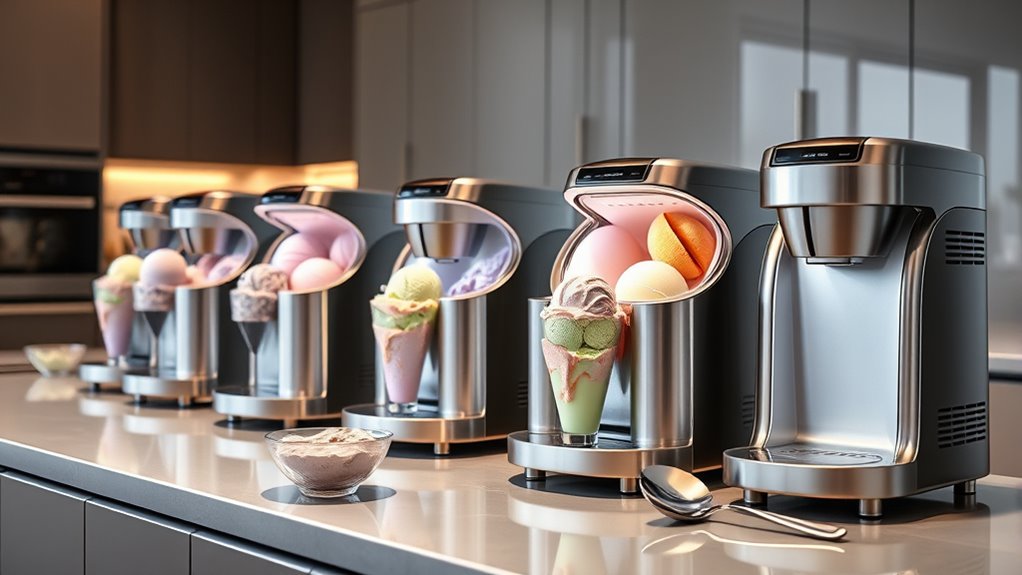 luxury home ice cream makers
