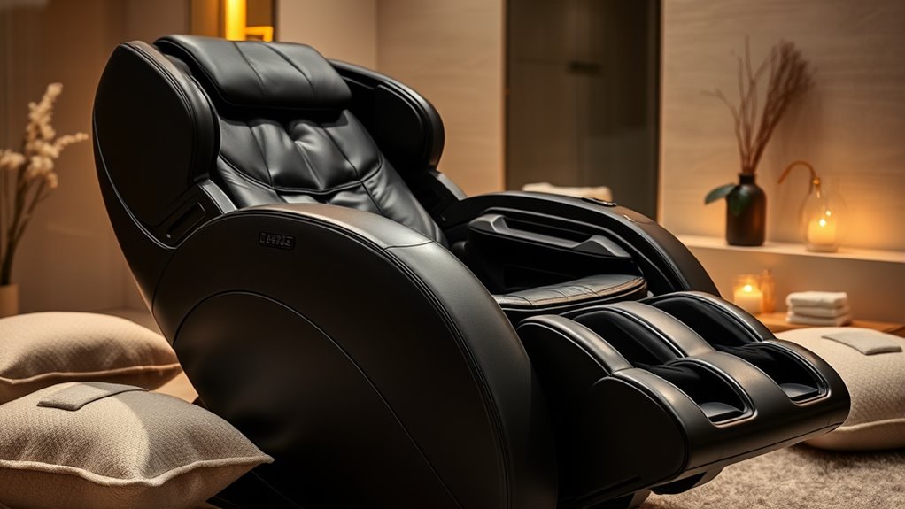 luxury massage chair features