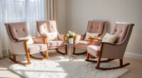 luxury nursery rocking chairs
