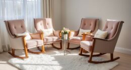luxury nursery rocking chairs