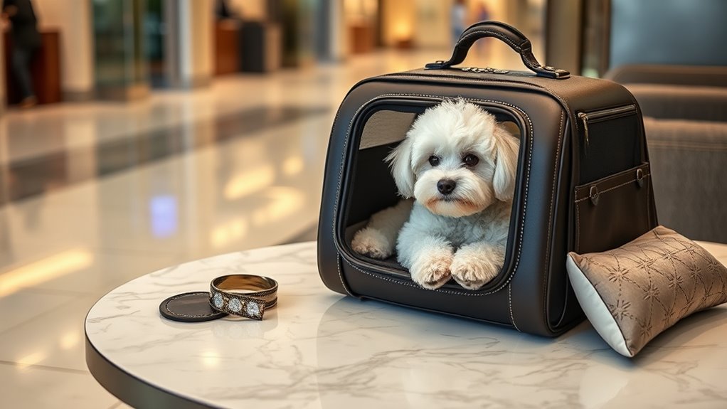 luxury pet travel carriers