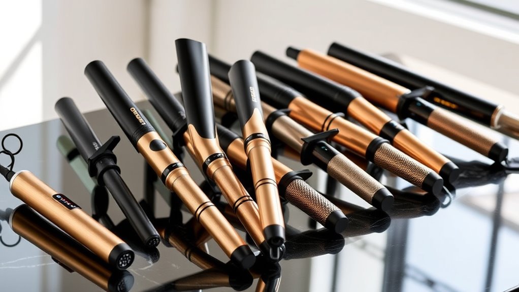 luxury salon quality curling tools