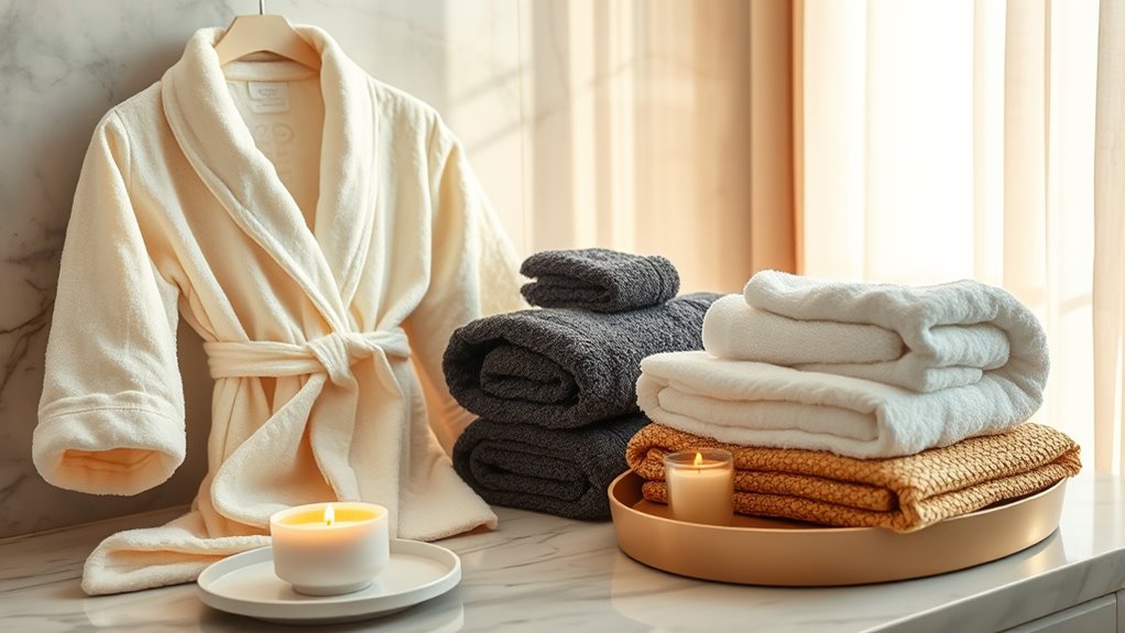 luxury spa bath essentials