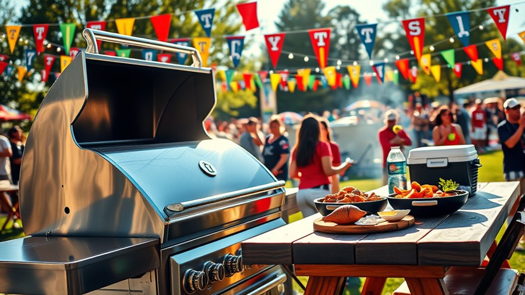 luxury tailgating grill guide