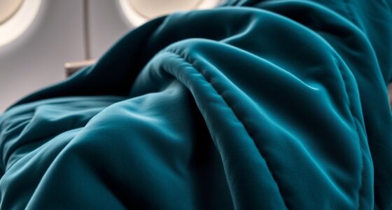 luxury travel blankets selection