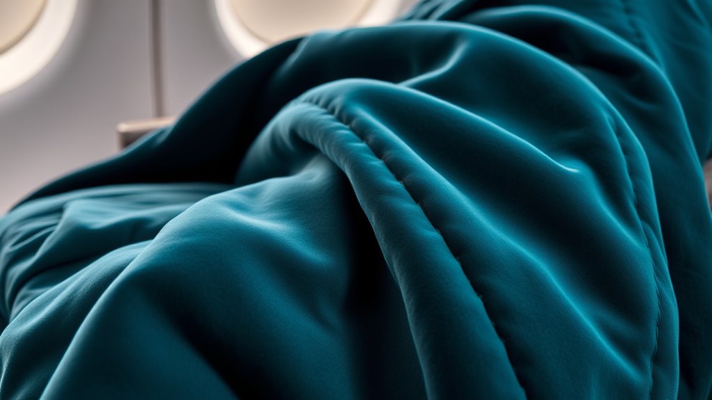 luxury travel blankets selection