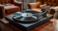 luxury vinyl record player selection