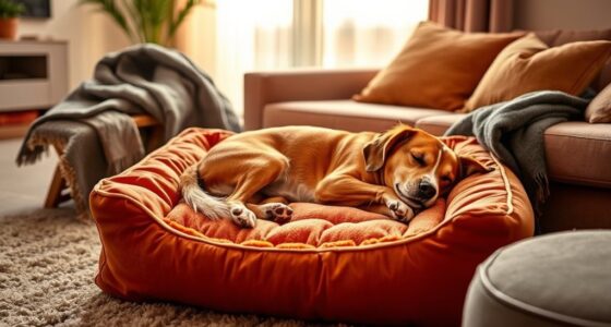 luxury warm pet beds