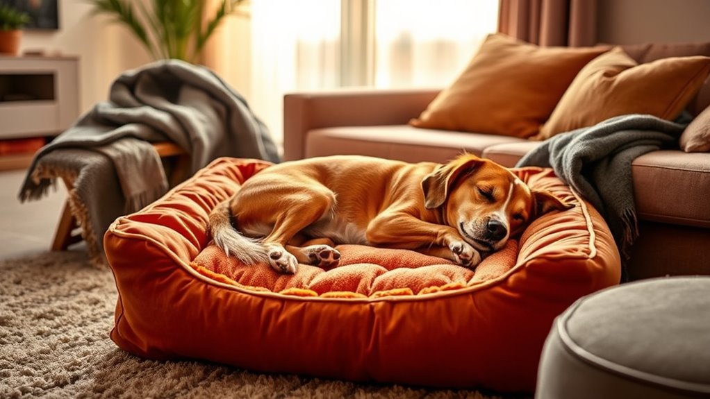 luxury warm pet beds