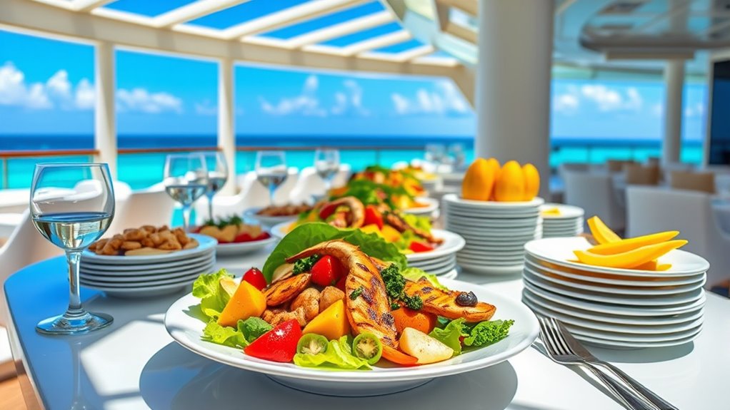 mindful eating at sea