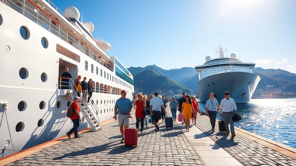 morning disembarkation procedure