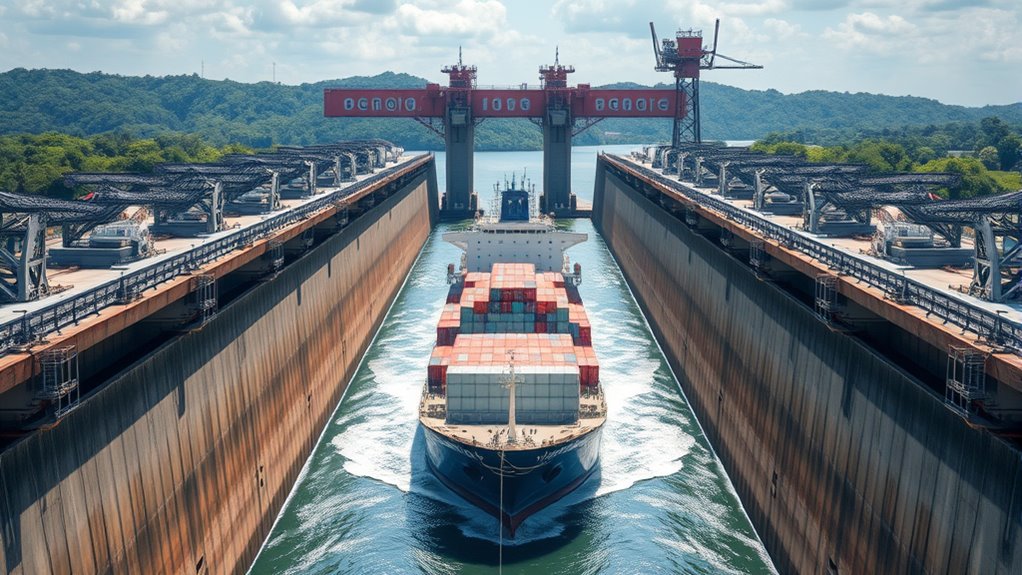 panama canal transit process