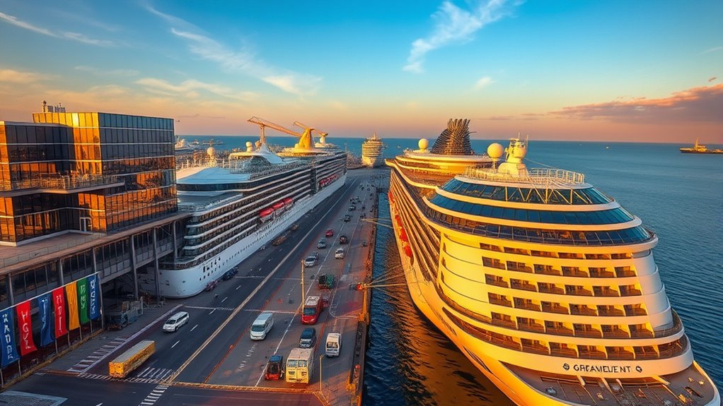 port agreements attract cruise ships