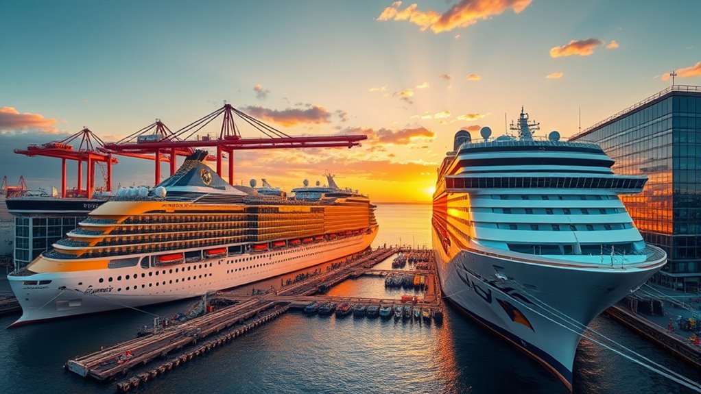 port upgrades and competitive fees