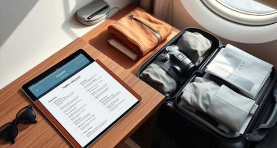 pre trip security checklist