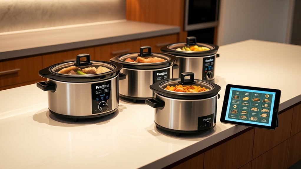 premium wifi slow cookers