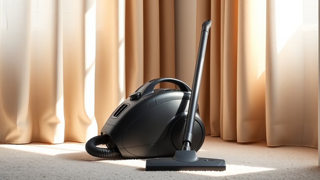 quiet lightweight efficient vacuum