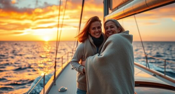 romantic sea voyage moments