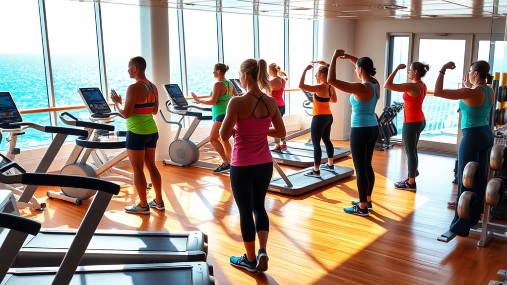 sea based fitness classes