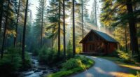 selecting the perfect cabin site