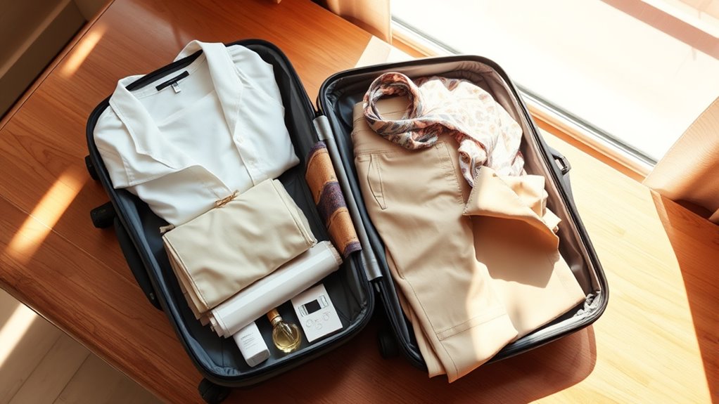 sustainable versatile cruise wardrobe