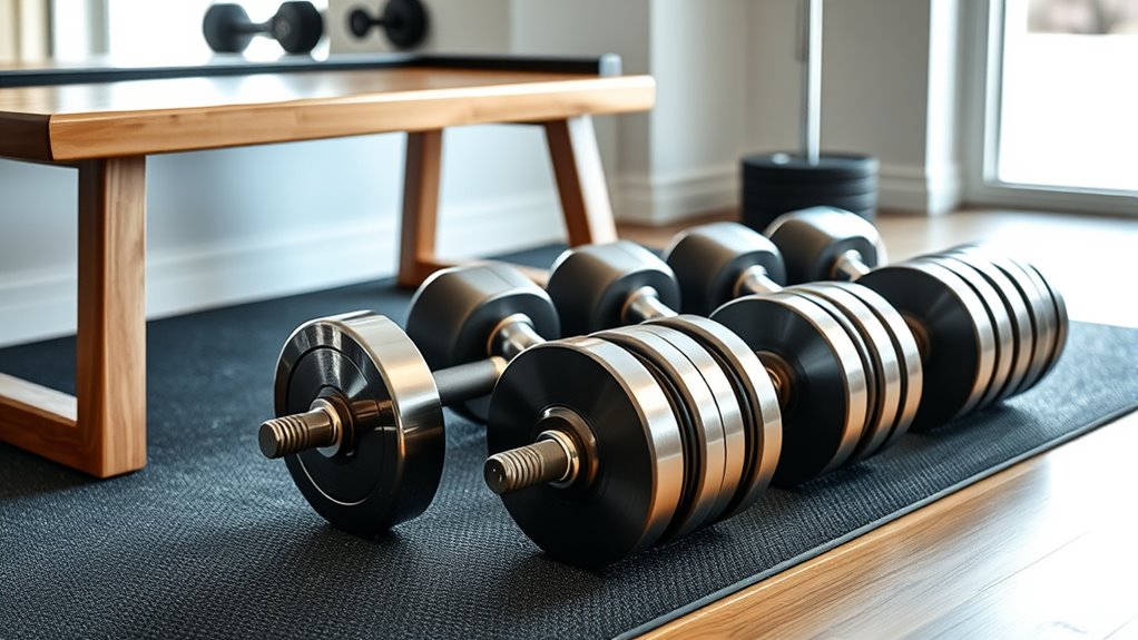 top adjustable dumbbell sets