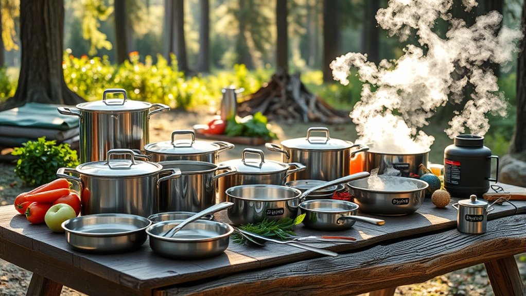 top camping cookware sets