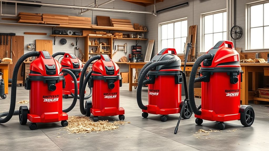 top high cfm shop vacuums
