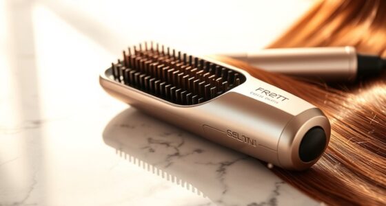 top luxury hair straightening brushes
