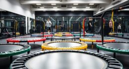 top premium fitness trampoline sets