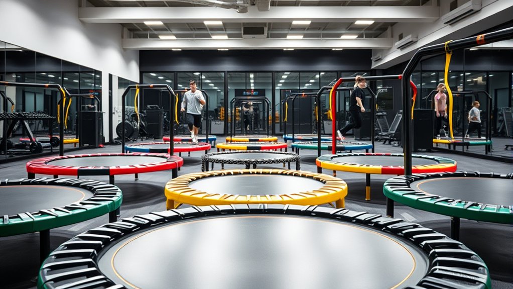 top premium fitness trampoline sets
