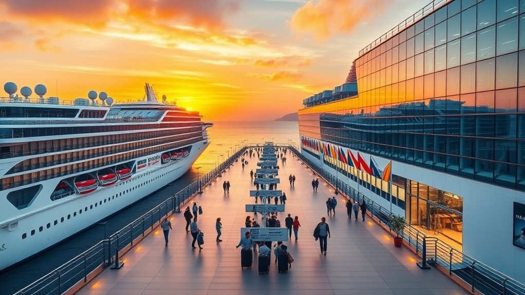 upcoming cruise terminals benefits