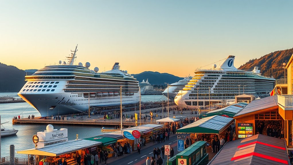vancouver port dining shopping
