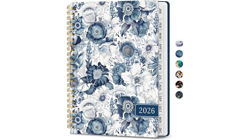 2026 monthly weekly planner