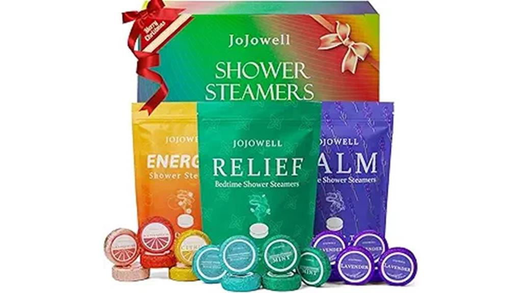aromatherapy shower steamer pack