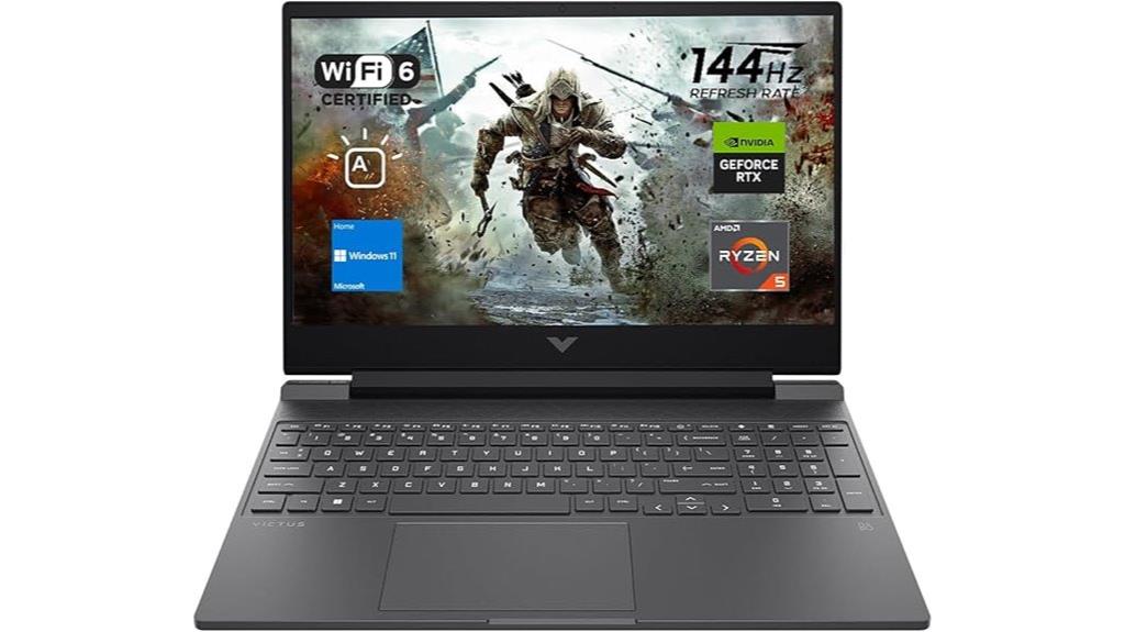 gaming laptop with high specs
