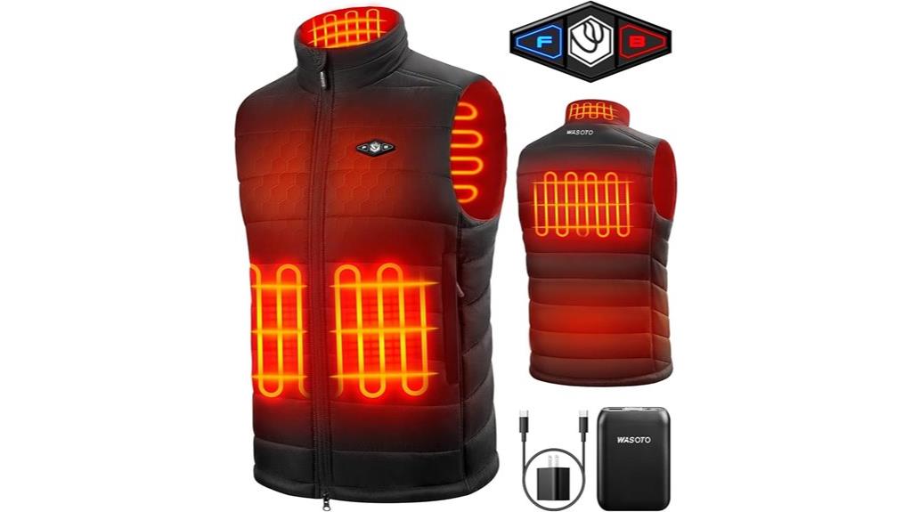 heated vest with battery