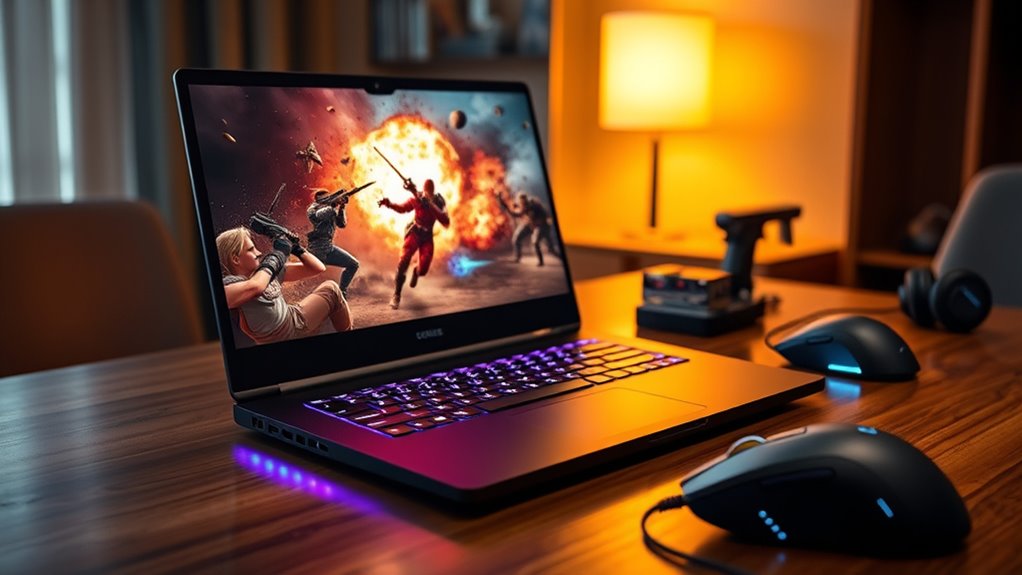 key gaming laptop features