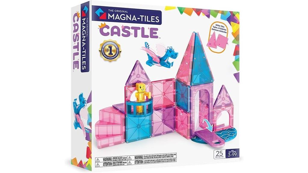 magnetic castle construction toy