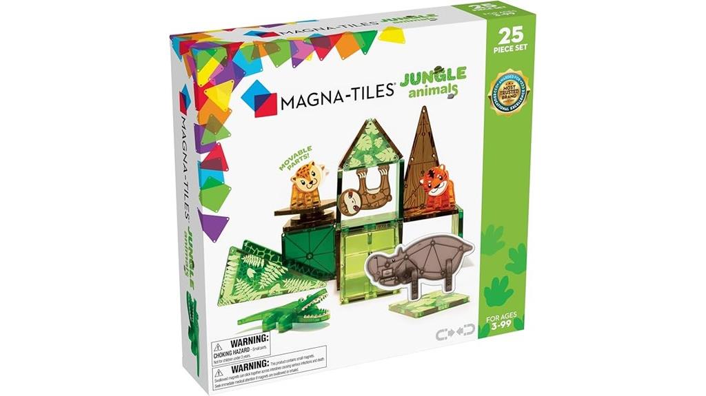 magnetic jungle animal set