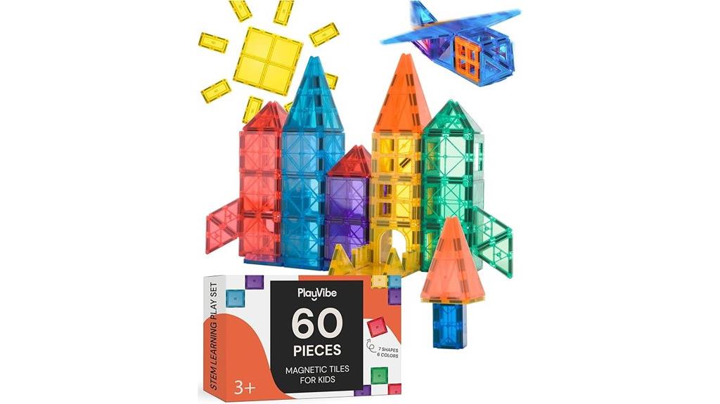 magnetic stem building set