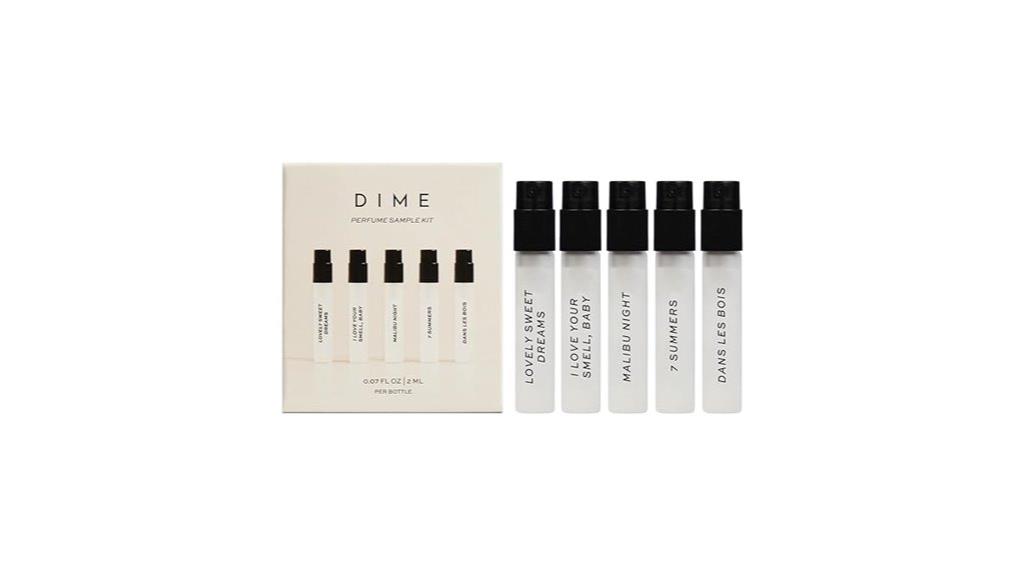 mini perfume sample set