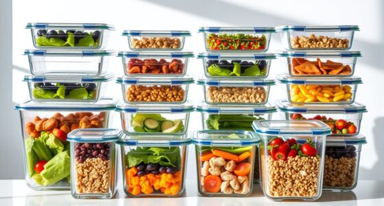 top glass storage containers