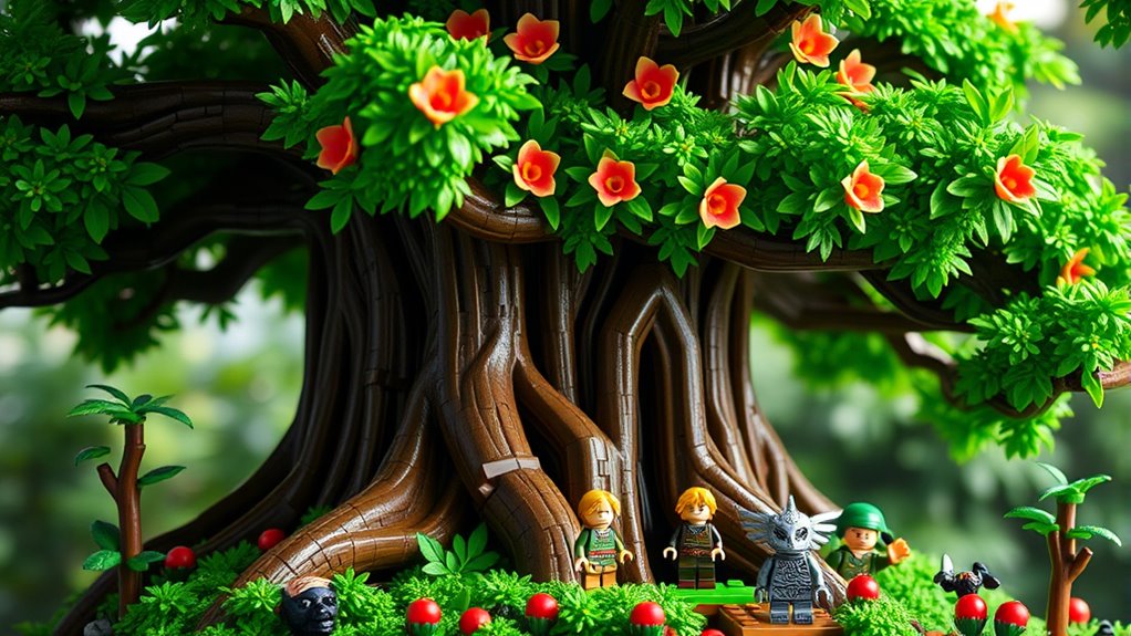 top lego zelda deku tree