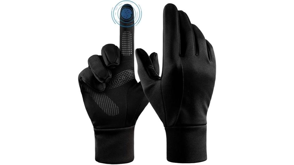 touchscreen water resistant gloves