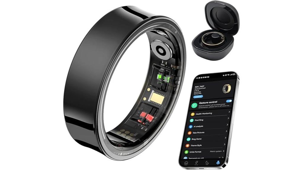unisex fitness smart ring