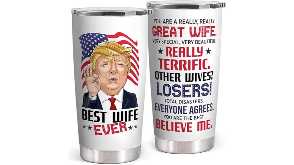 wedding gift tumbler set
