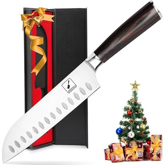 imarku 7-Inch Japanese Chef Knife with Sharp Blade